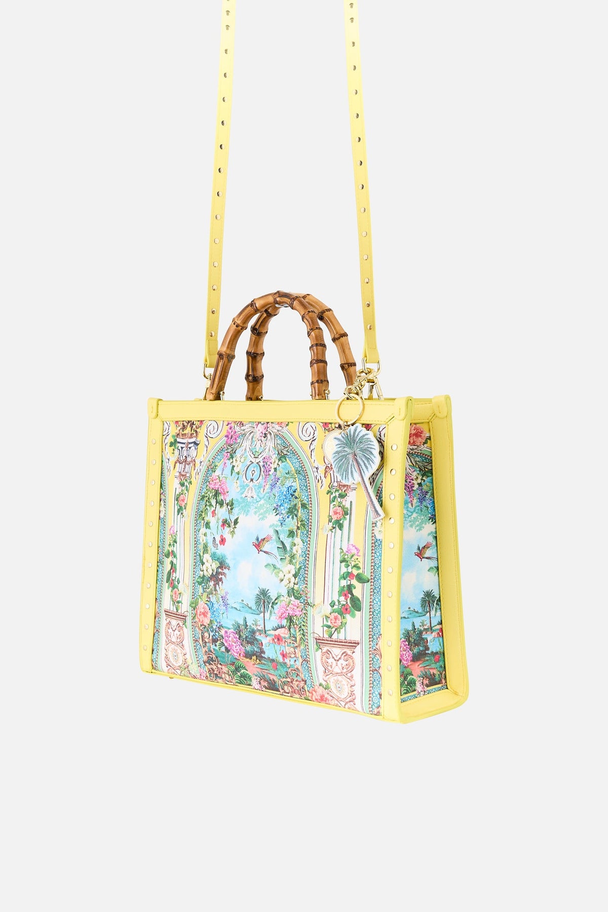 The CAMILLA east west tote from our print tales of Topkapi palace, back product view