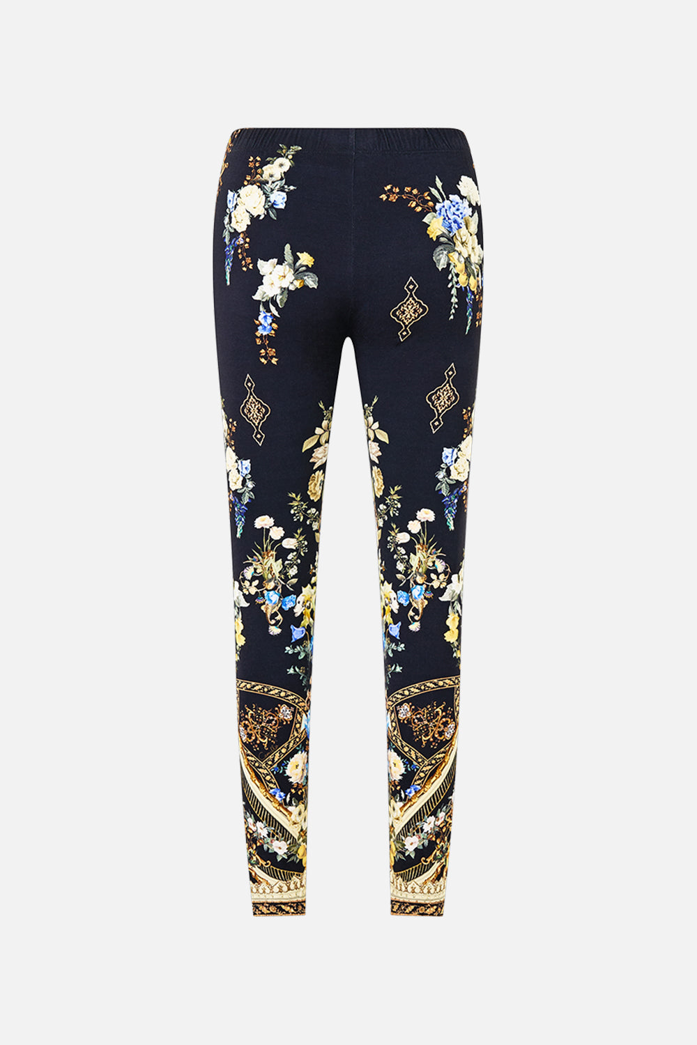 The CAMILLA LEGGINGS OTTOMAN ELEGANCE in our  print.