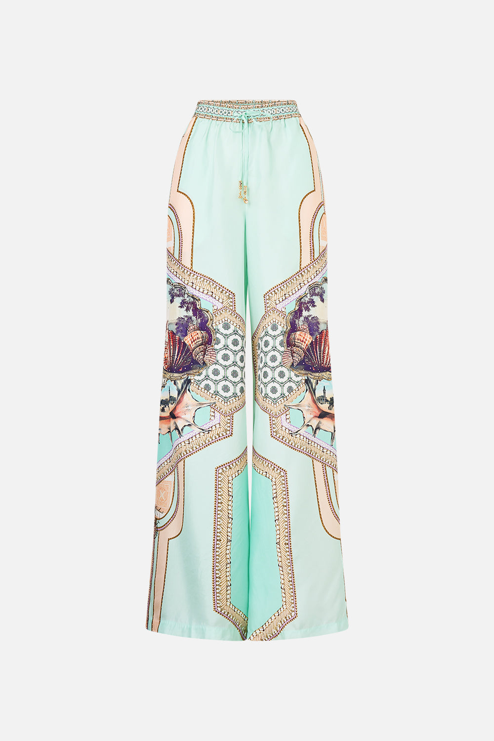 The CAMILLA LOUNGE PANT WITH LOVE FROM TÜRKIYE in our  print.