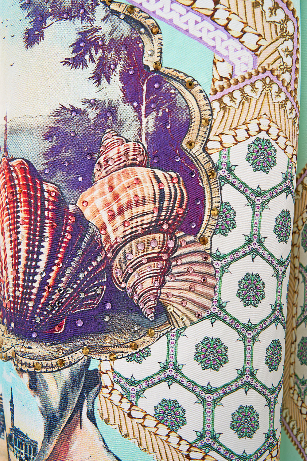 The CAMILLA LOUNGE PANT WITH LOVE FROM TÜRKIYE in our  print.