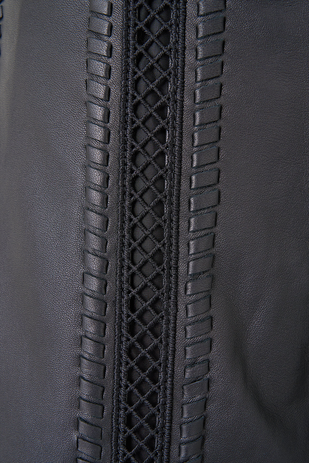 The CAMILLA LEATHER WIDE LEG PANT OTTOMAN ELEGANCE in our  print.
