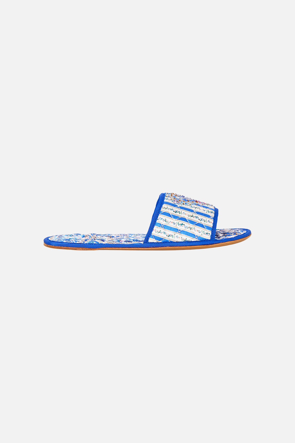 SLIPPERS WITH TRAVEL CASE OTTOMAN OPULENCE