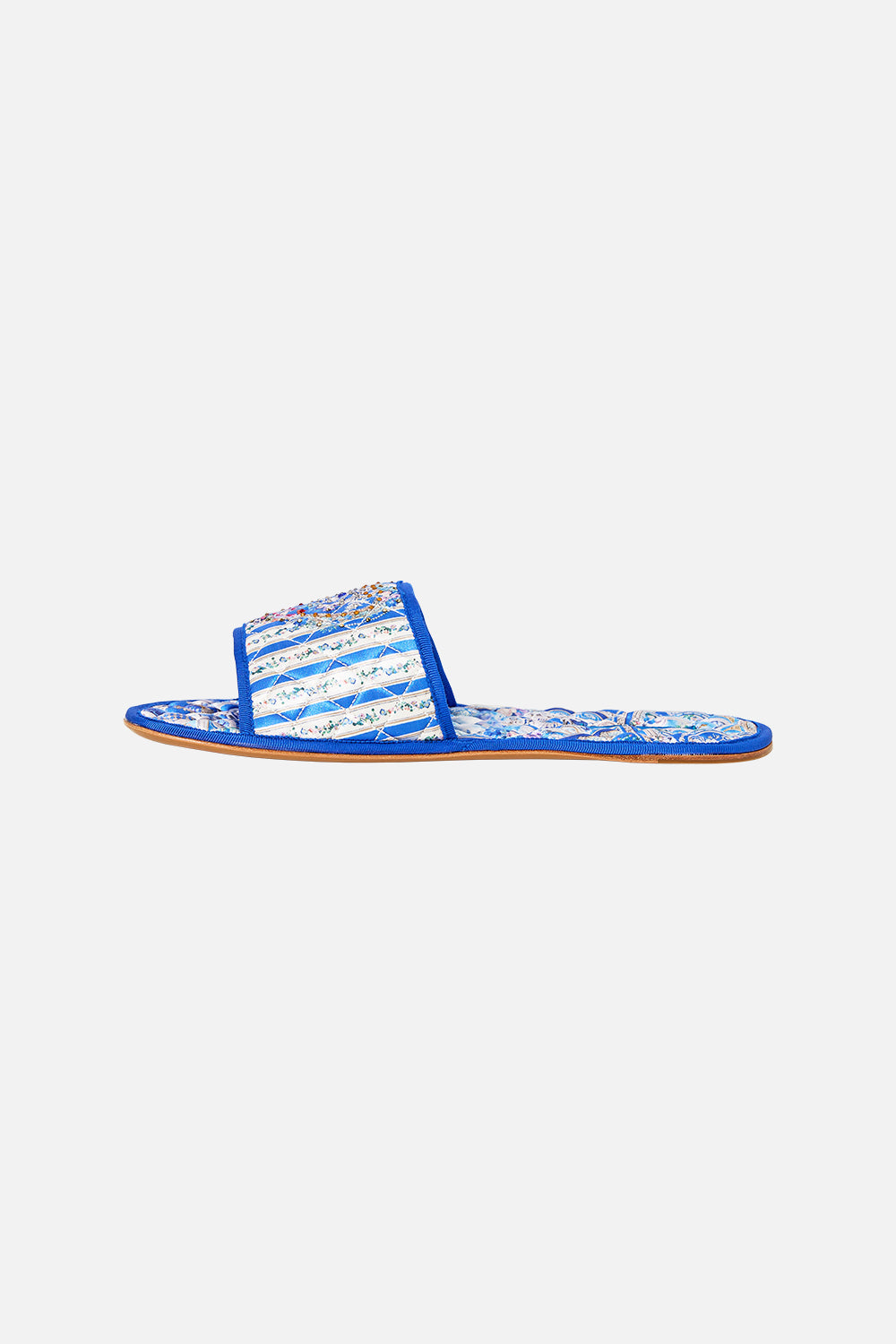 SLIPPERS WITH TRAVEL CASE OTTOMAN OPULENCE