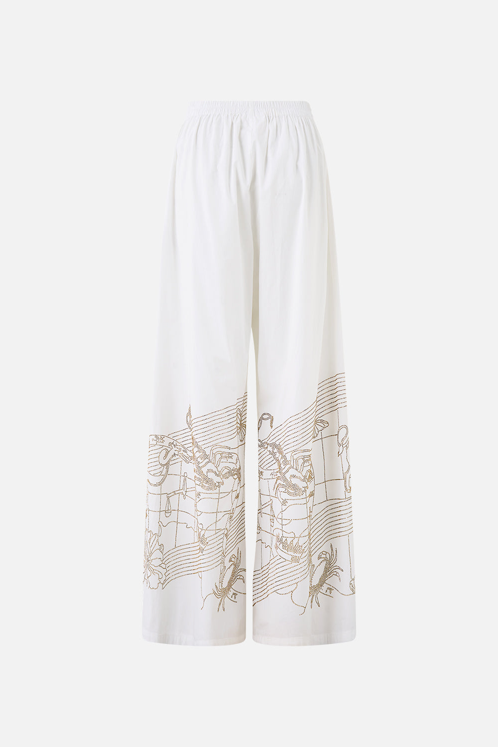 The CAMILLA TUCK FRONT PANT HOUSE OF HOROSCOPES in our  print.
