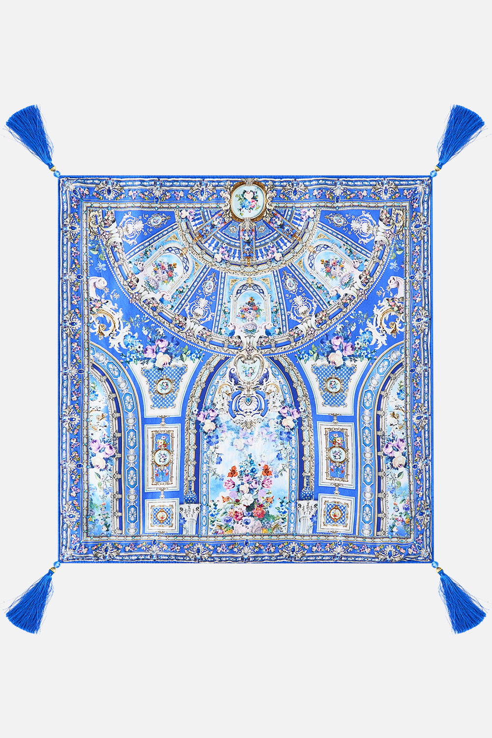 SMALL SQUARE CUSHION OTTOMAN OPULENCE