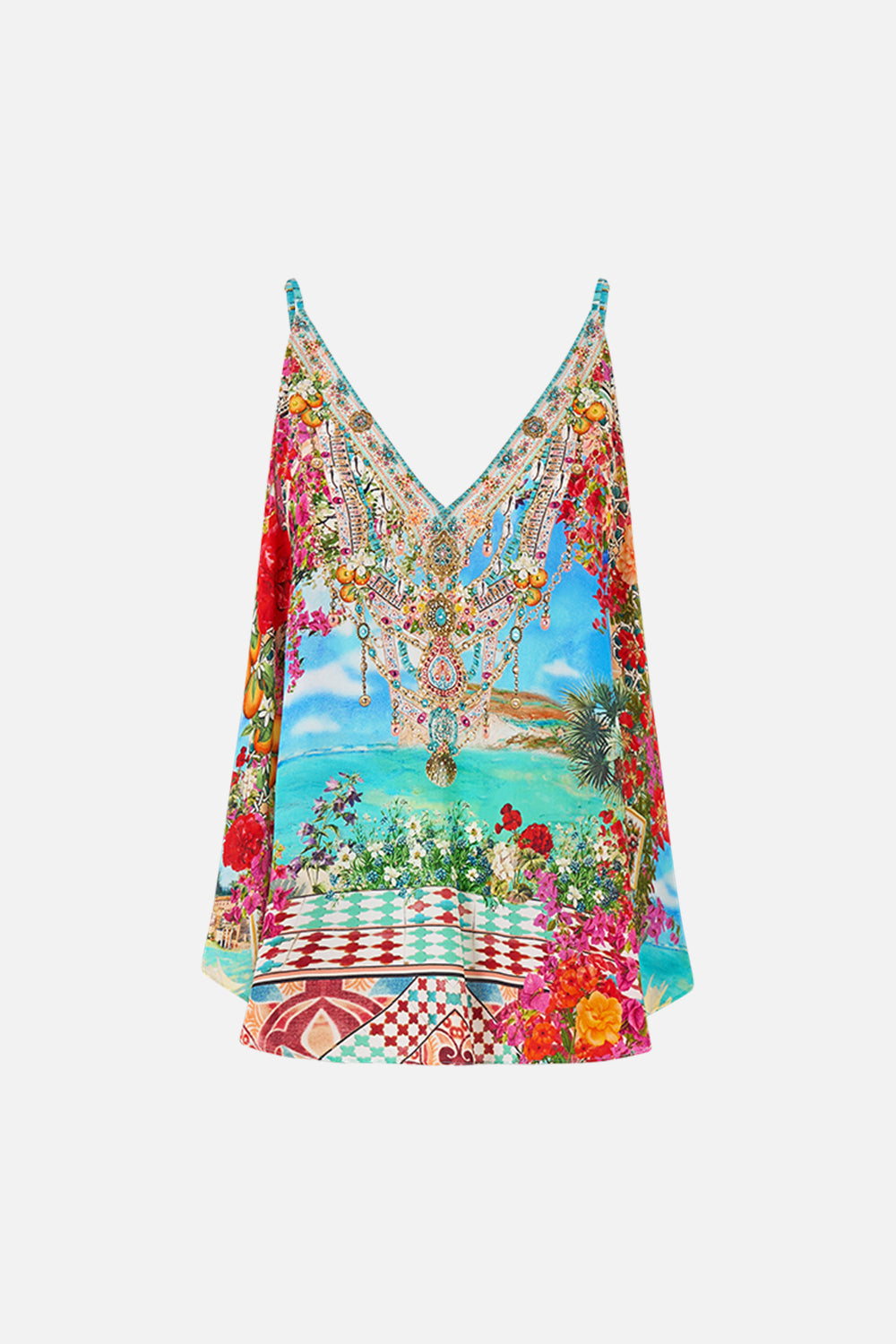 V NECK CAMI MEET ME IN MALLORCA