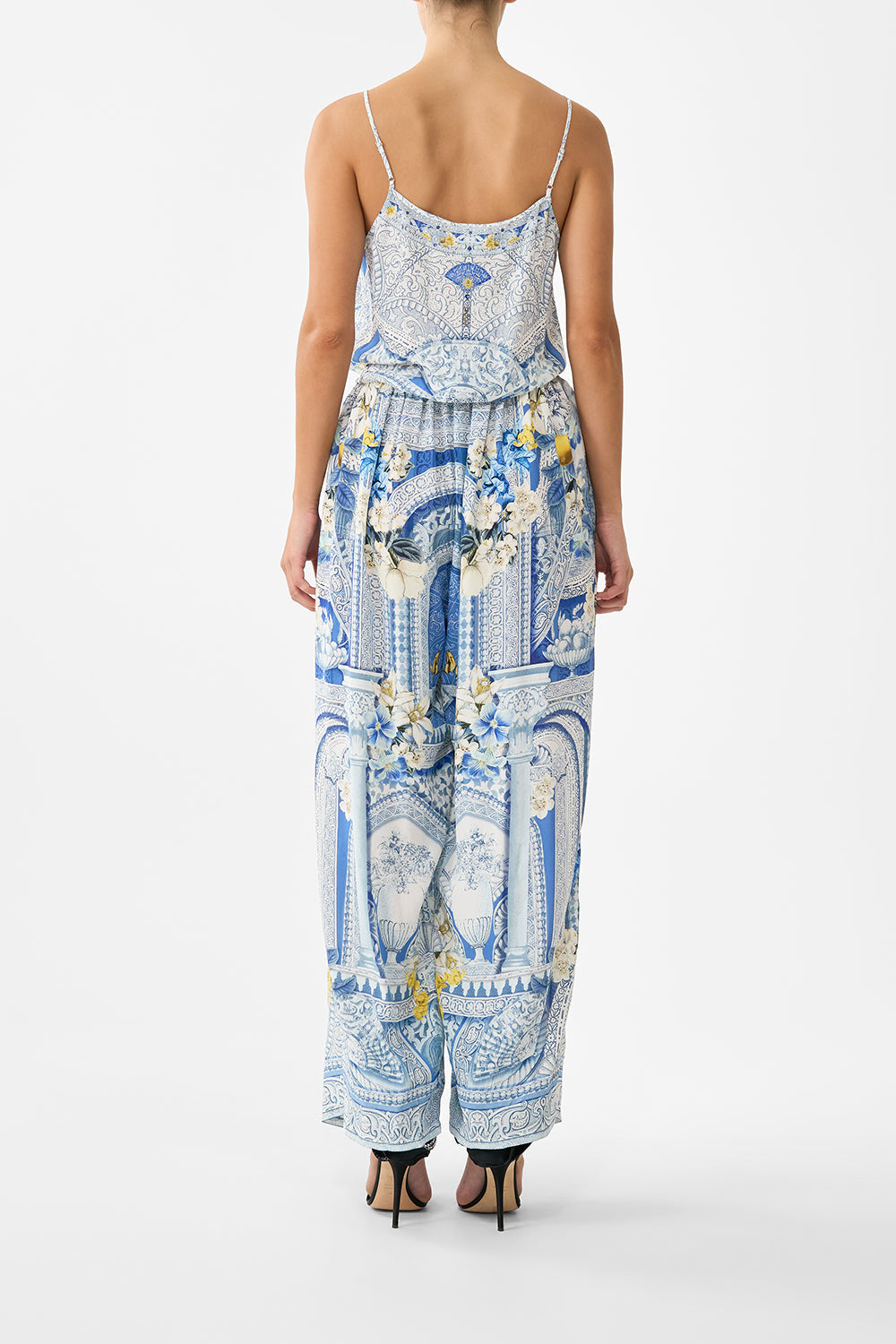 SHOESTRING STRAP JUMPSUIT DE NADA GRANADA