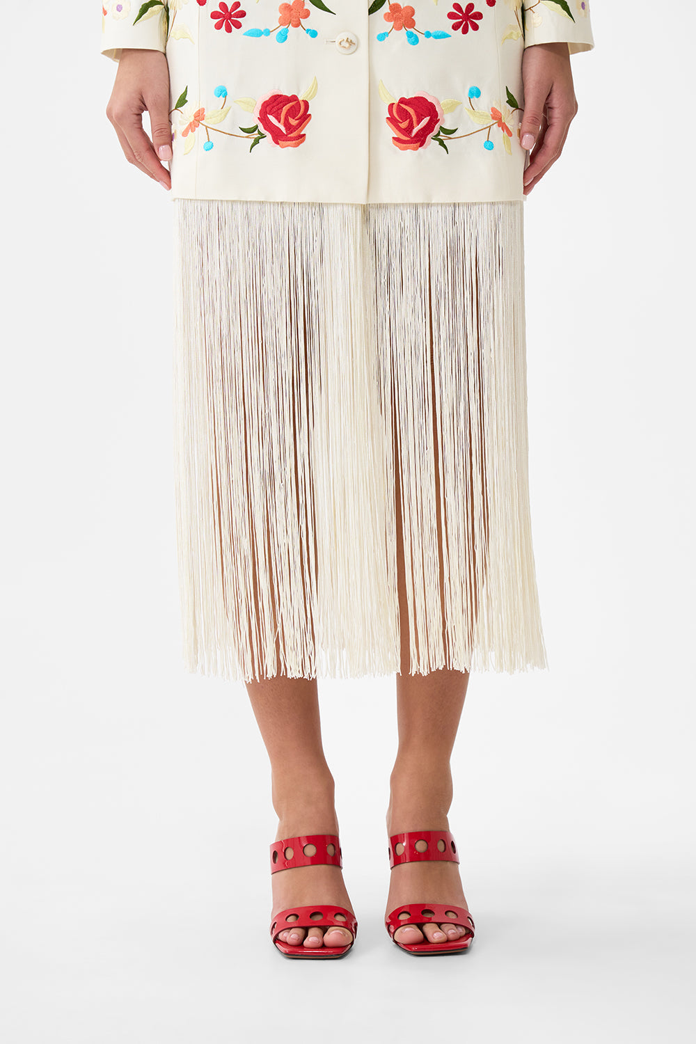 BLAZER WITH FRINGING I LEFT MY HEART IN GRANADA