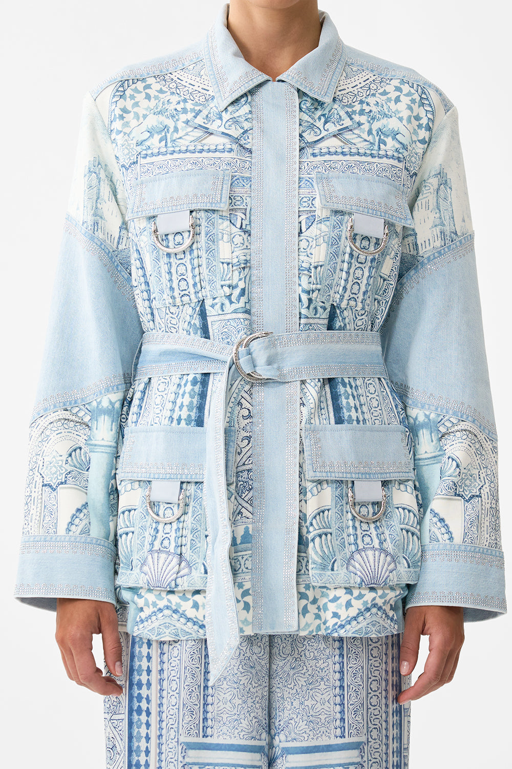 PATCH POCKET JACKET THE HUM OF THE ALHAMBRA