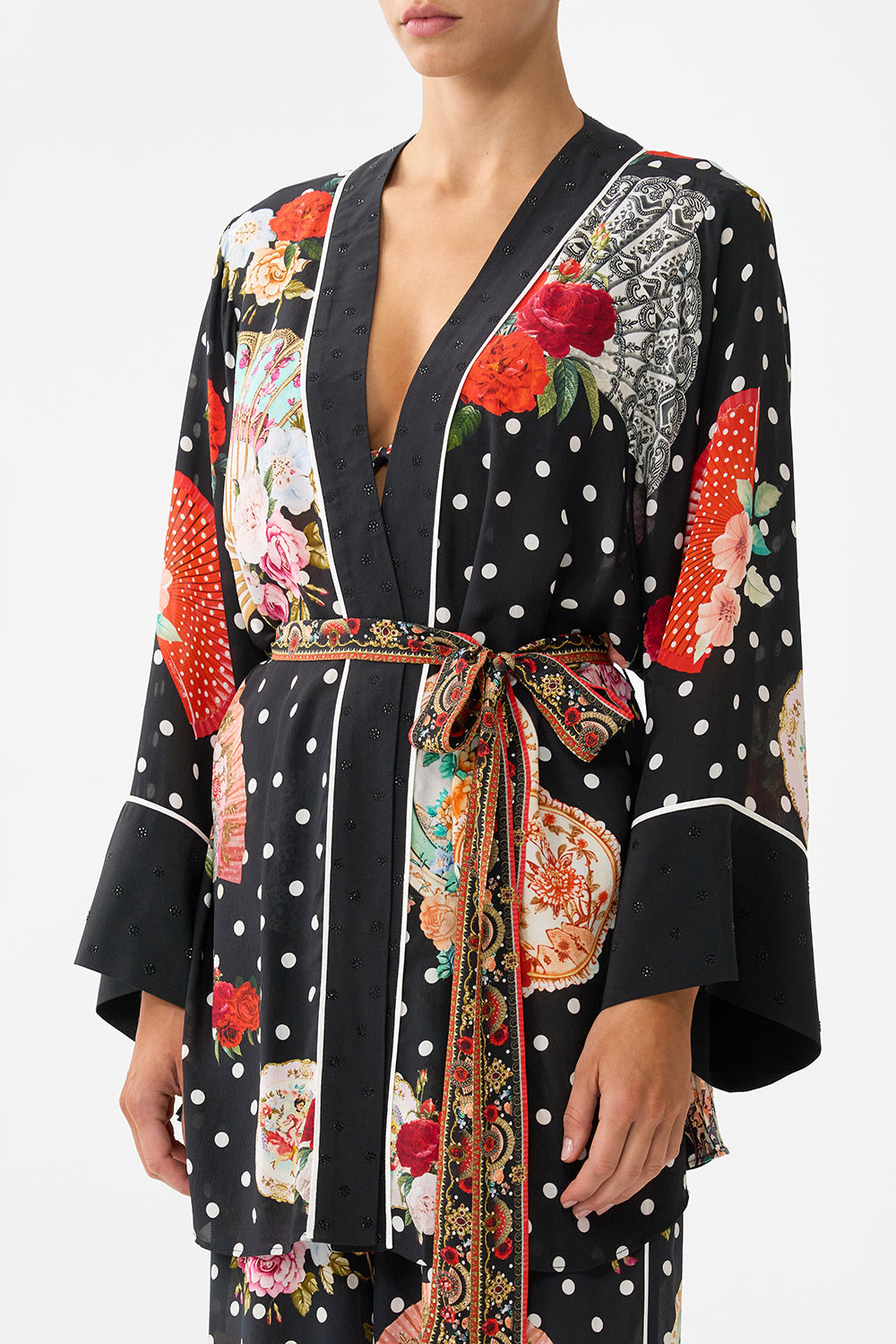 SHORT KIMONO WRAP DAUGHTERS OF DUENDE