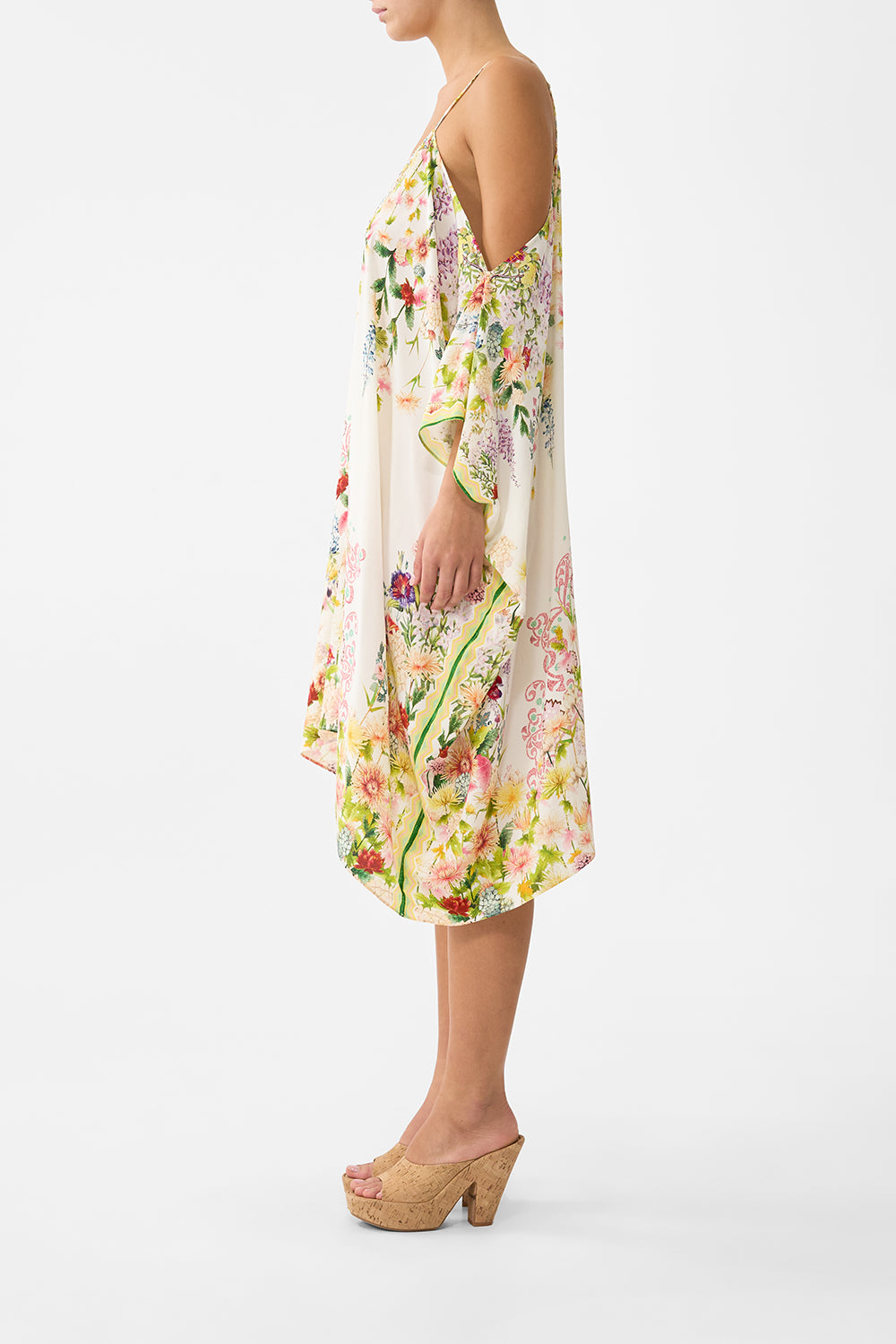 SHORT DROP SHOULDER STRAP KAFTAN THE CALL OF CATALONIA