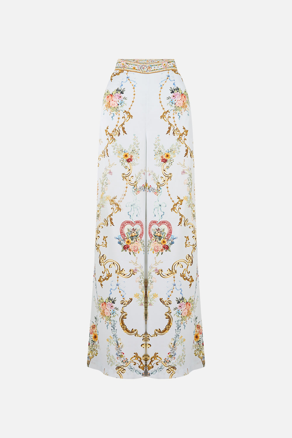 MINIMAL WIDE LEG PANT SEVILLE SWEETHEART