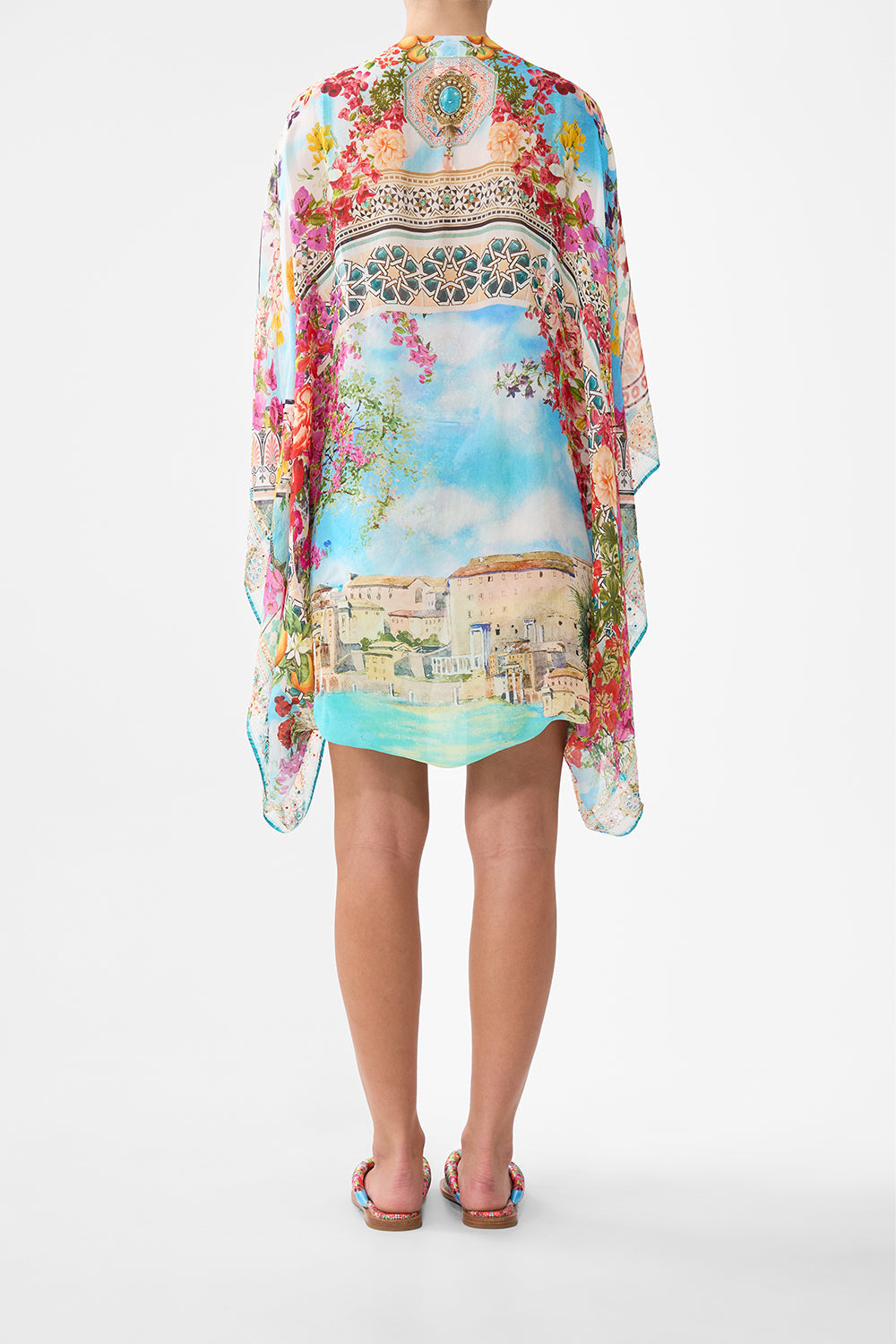 SILK CHIFFON SHRUG MEET ME IN MALLORCA