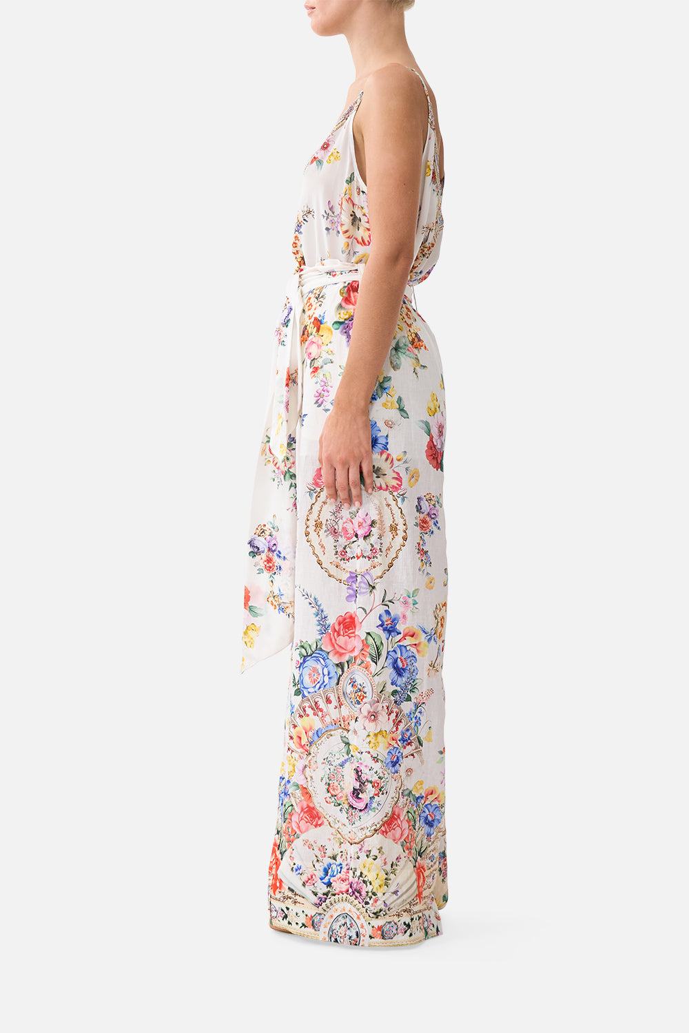 SCARF BELT WIDE LEG PANT I LEFT MY HEART IN GRANADA