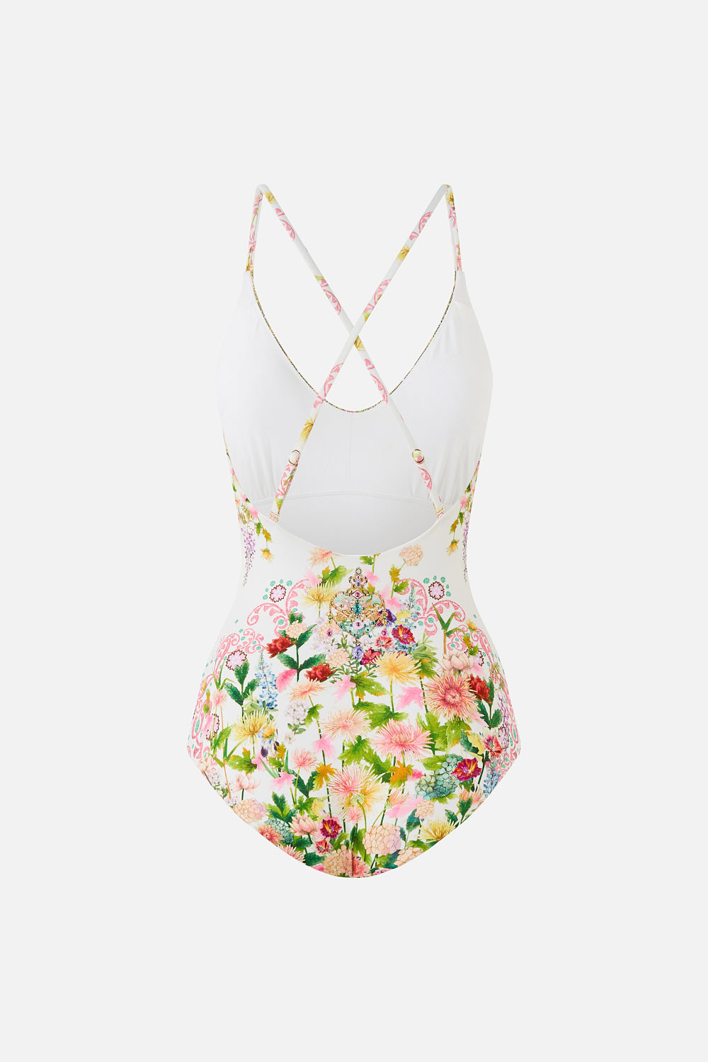 SCOOP NECK ONE PIECE WITH CROSS BACK STRAPS THE CALL OF CATALONIA
