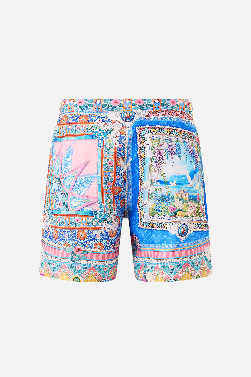 MID LENGTH BOARDSHORT WITH FIXED WAIST NAVÀS NOUVEAU