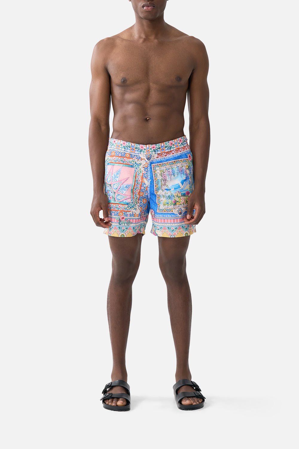MID LENGTH BOARDSHORT WITH FIXED WAIST NAVÀS NOUVEAU