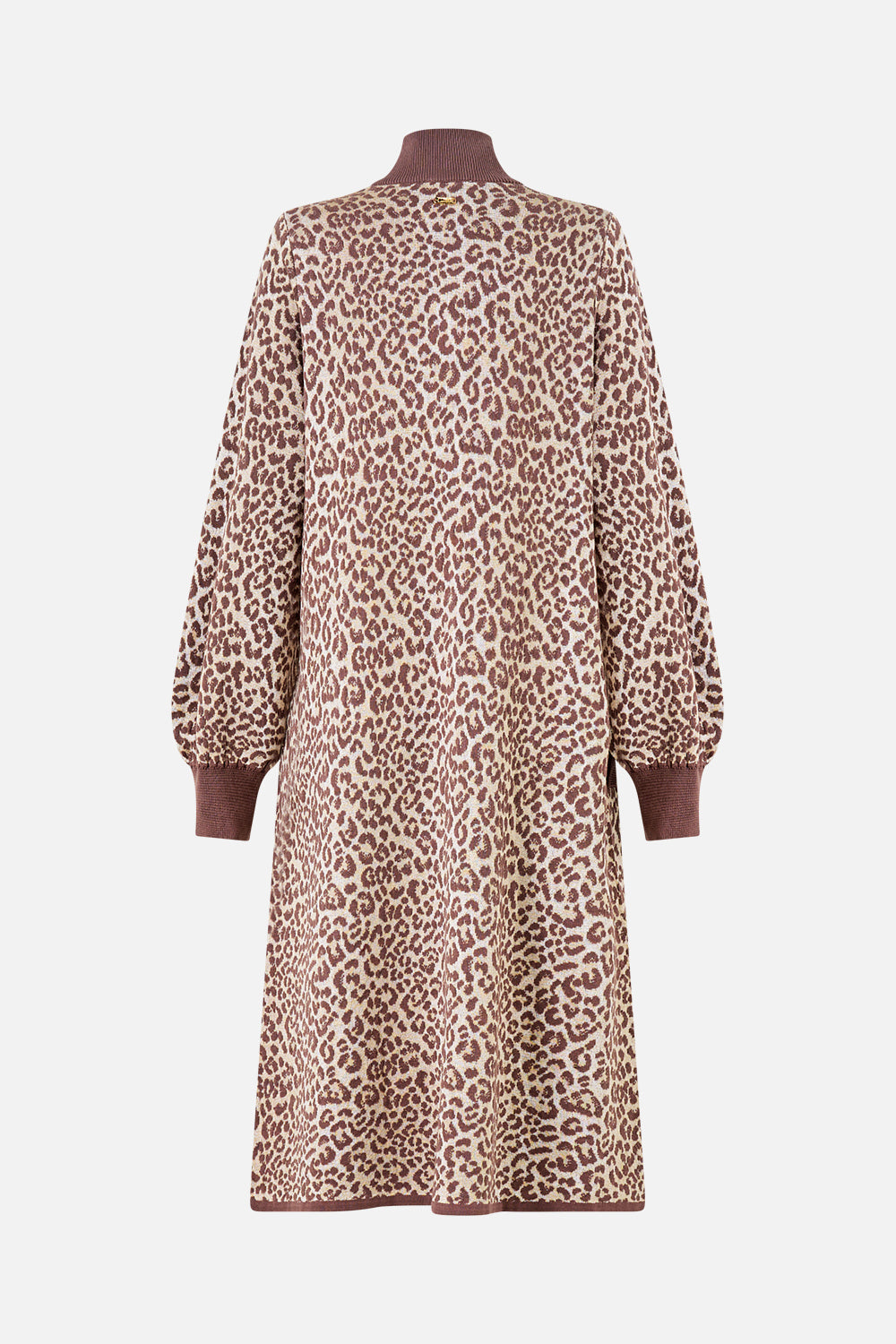 A-LINE KNIT COAT ARANJUEZ ANIMALIA