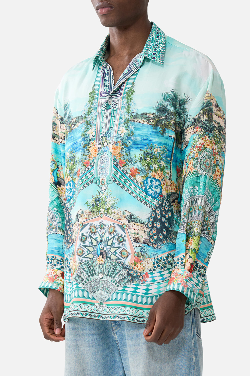 LONG SLEEVE OVERSIZED SHIRT BALEARIC BEBÉ