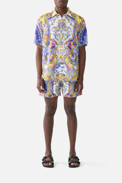 SHORT SLEEVE OVERSIZED SHIRT ESPAÑA NIRVANA