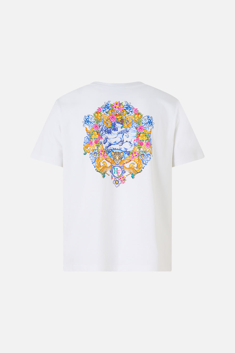 RELAXED HEAVYWEIGHT CREW NECK TEE ESPAÑA NIRVANA
