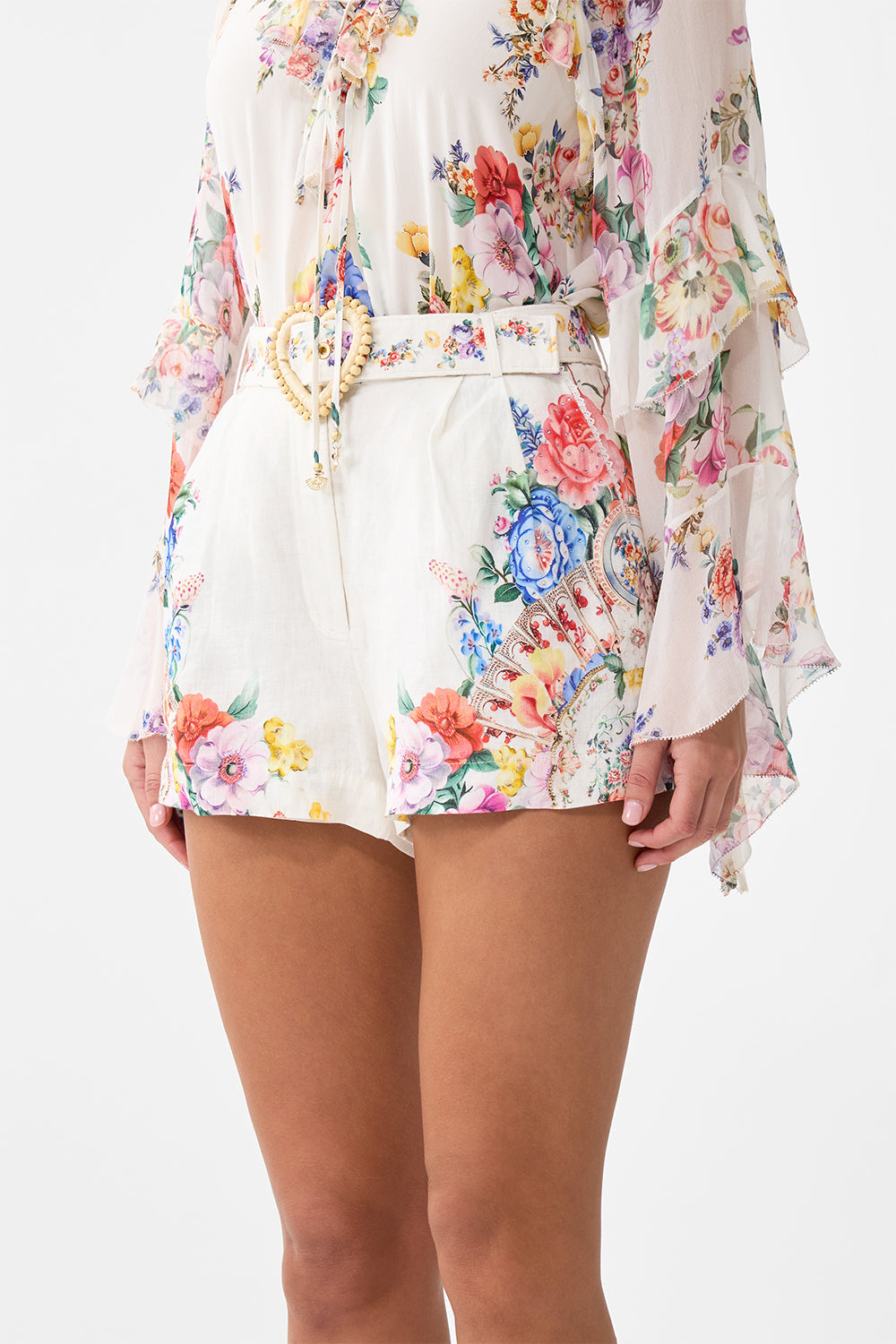 TUCK FRONT SHORT I LEFT MY HEART IN GRANADA