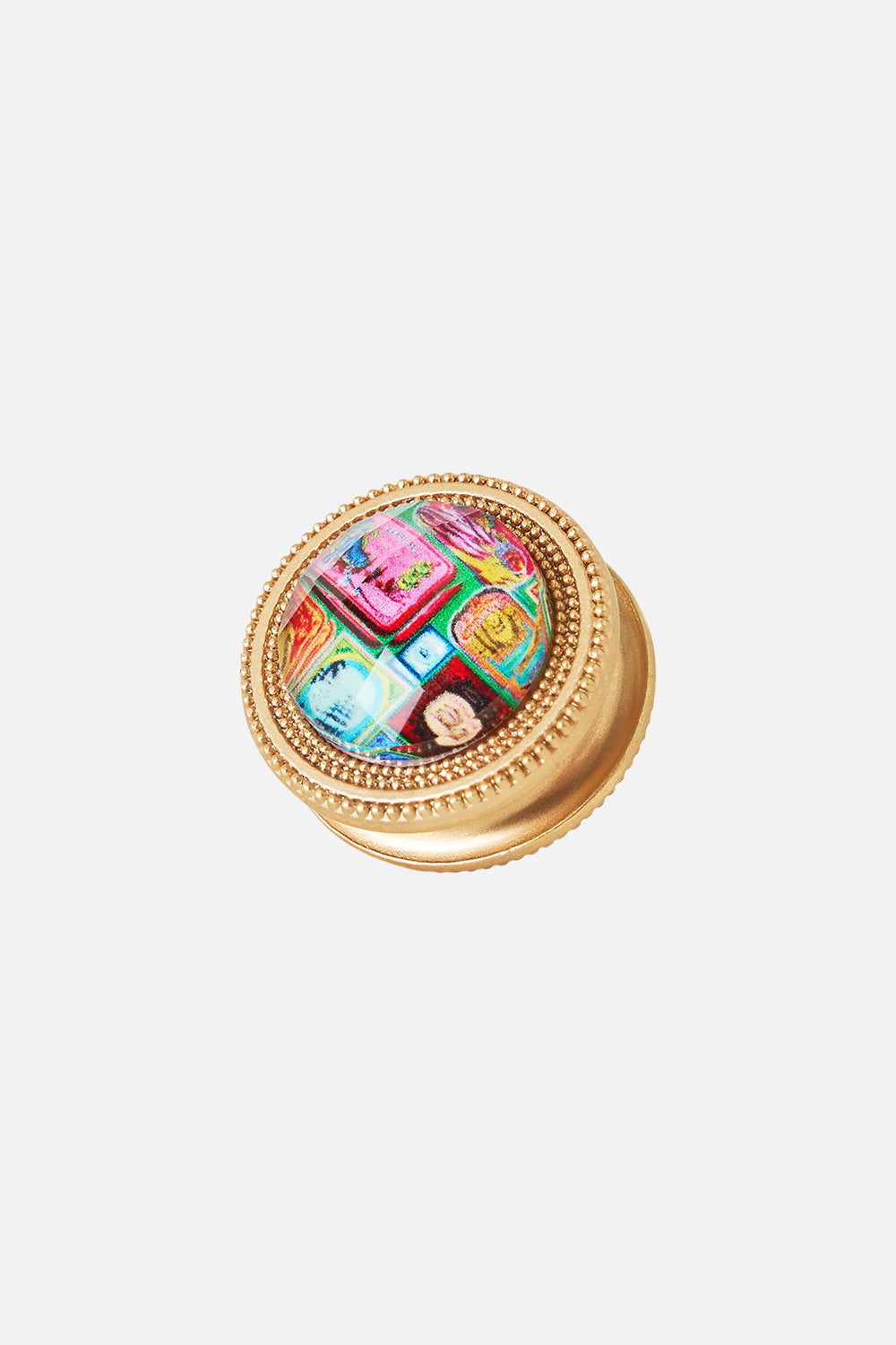 The CAMILLA GOLD CLOTHING MAGNETS SAL DO MAR in our  print.