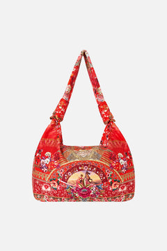 SLOUCH SHOULDER BAG WITH KNOT DETAILS OLÉ OLÉ
