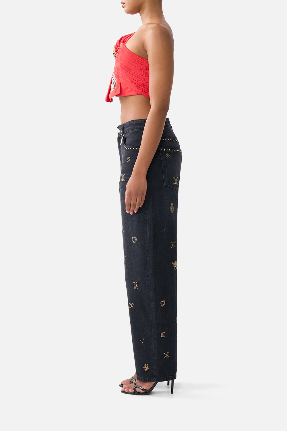 ASYMMETRIC BOW TOP NAZAR NIRVANA