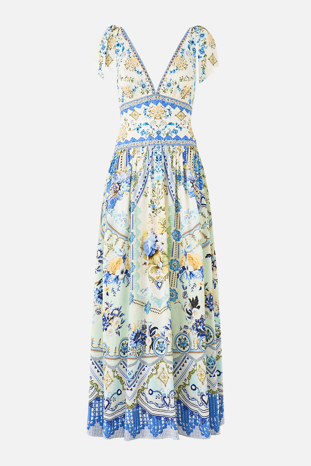 TIE SHOULDER DRESS MY HOMESPUN HEART