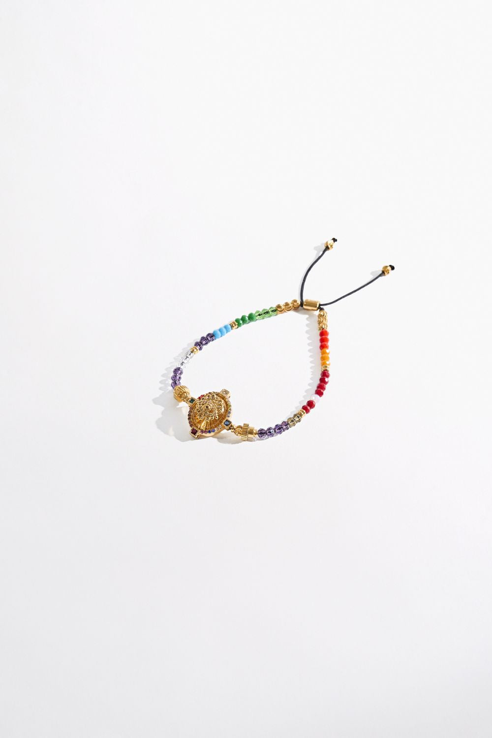 SULTANS, SCRIBES & SHAMANS BEADED BRACELET GOLD