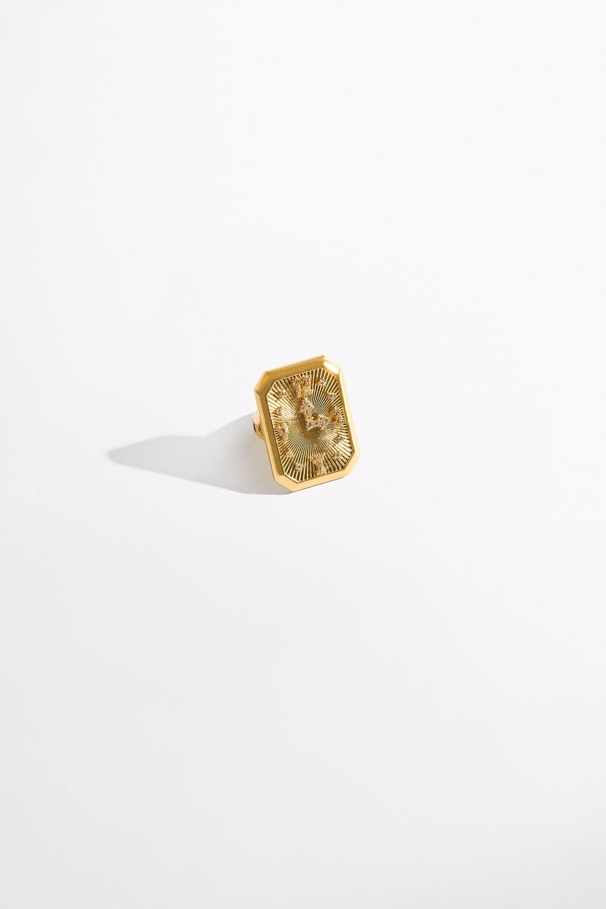 SULTANS, SCRIBES & SHAMANS STATEMENT RING GOLD