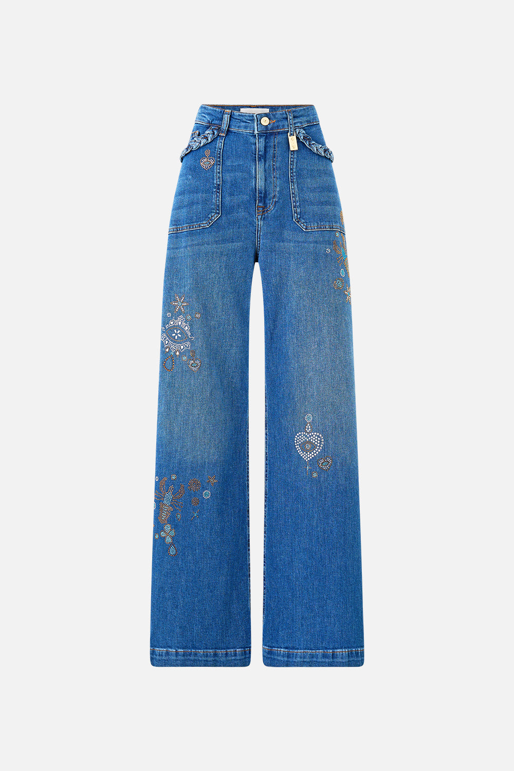 JENNA TURKIYE TALISMAN HIGH WAISTED FLARE DENIM