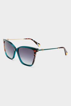 DEEP SEA DIVE SUNGLASSES TEAL MARBLE