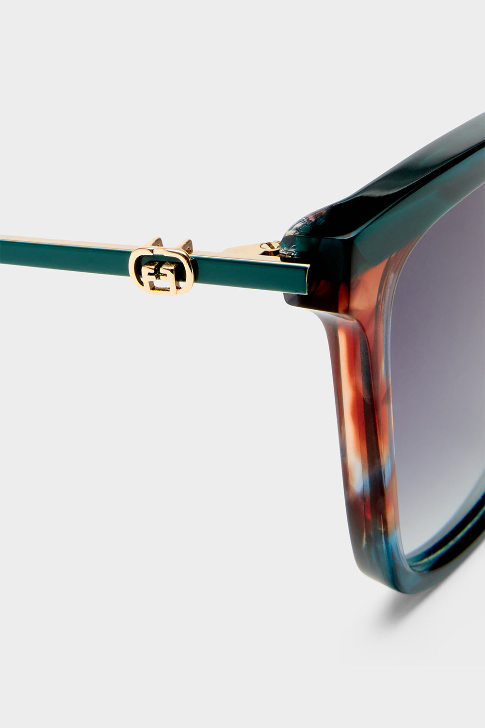 DEEP SEA DIVE SUNGLASSES TEAL MARBLE