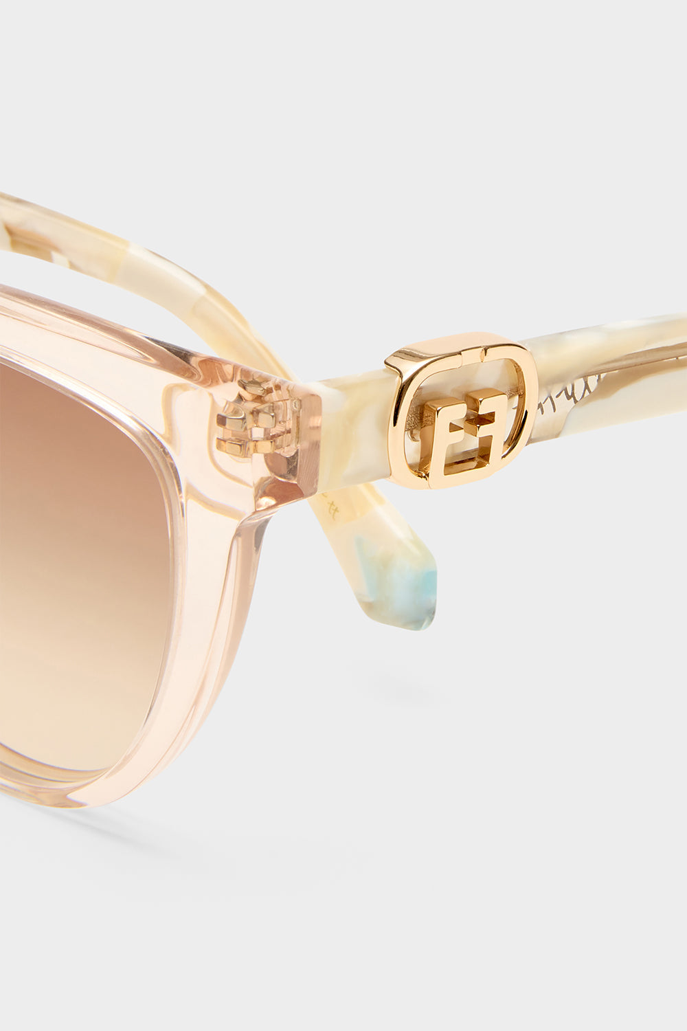 ALL ABOARD SUNGLASSES LINEN / IVORY MARBLE