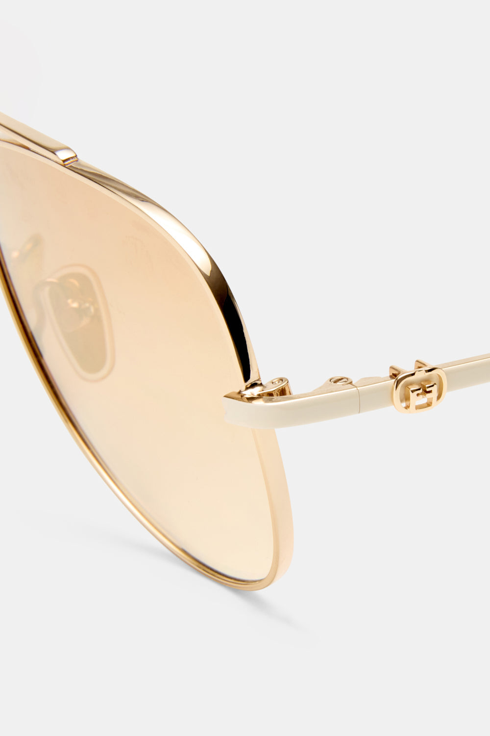 THE VOYAGE SUNGLASSES GOLD / NATURAL TORT