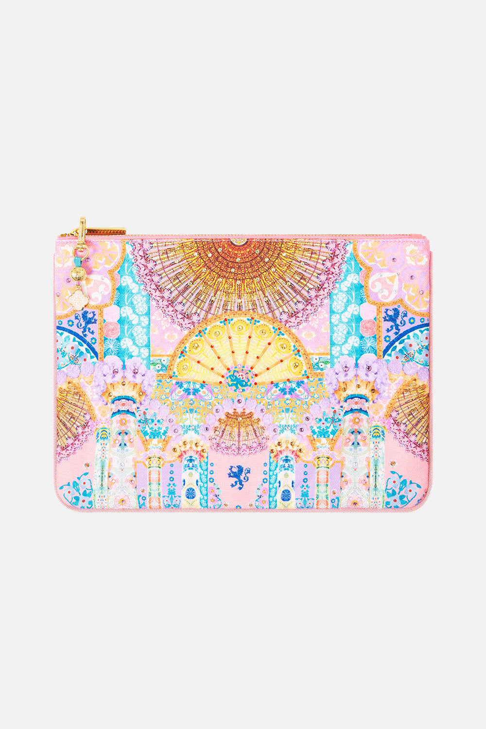 SMALL CANVAS CLUTCH HOWDY GAUDI