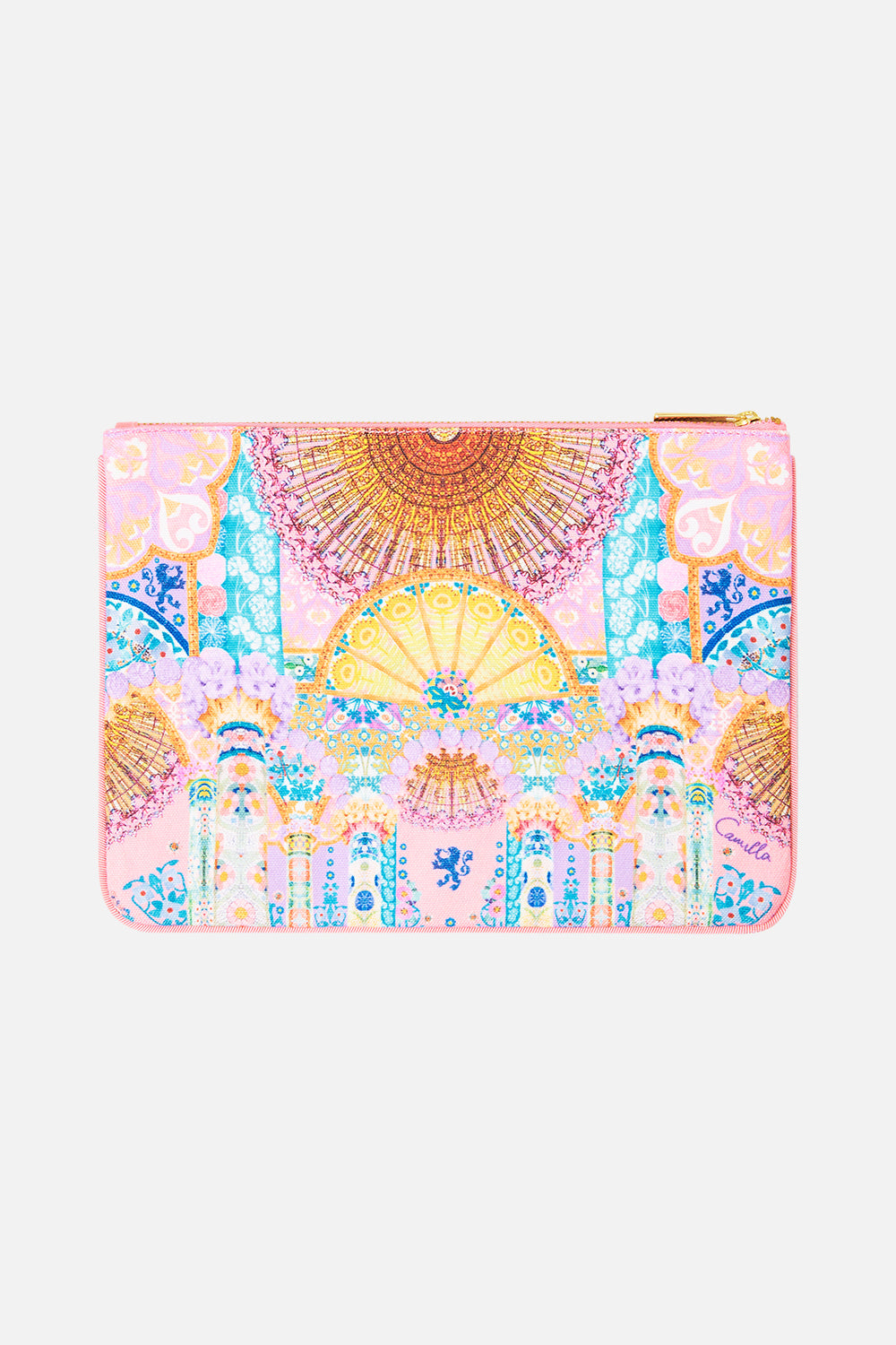 SMALL CANVAS CLUTCH HOWDY GAUDI