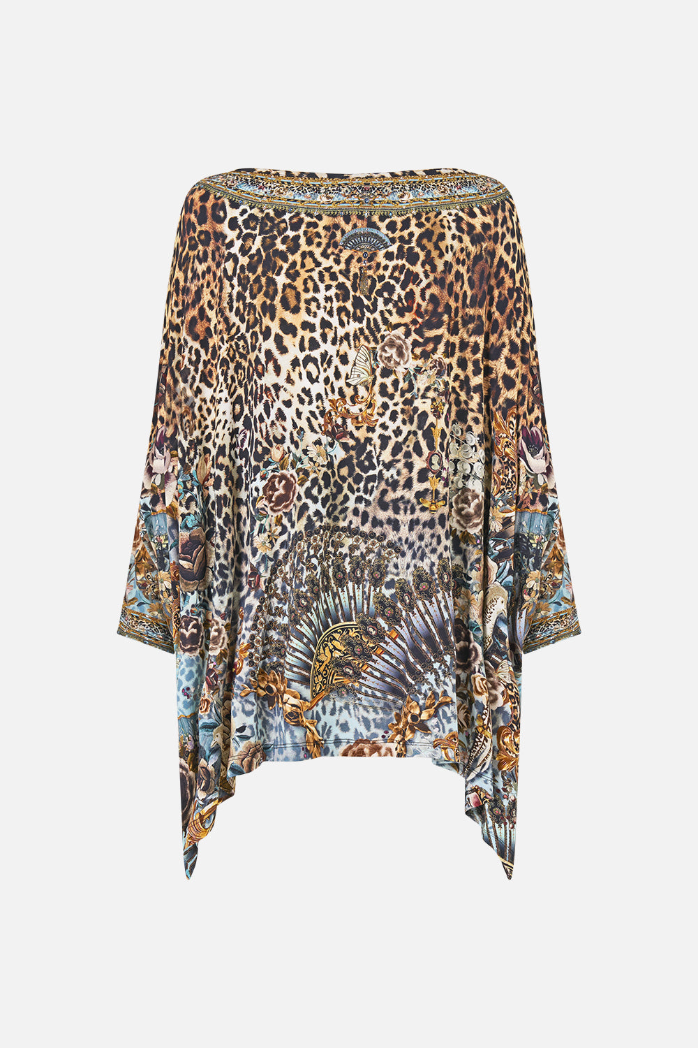 SCOOP NECK SLOUCH TEE FIESTA, SIESTA, REPEAT