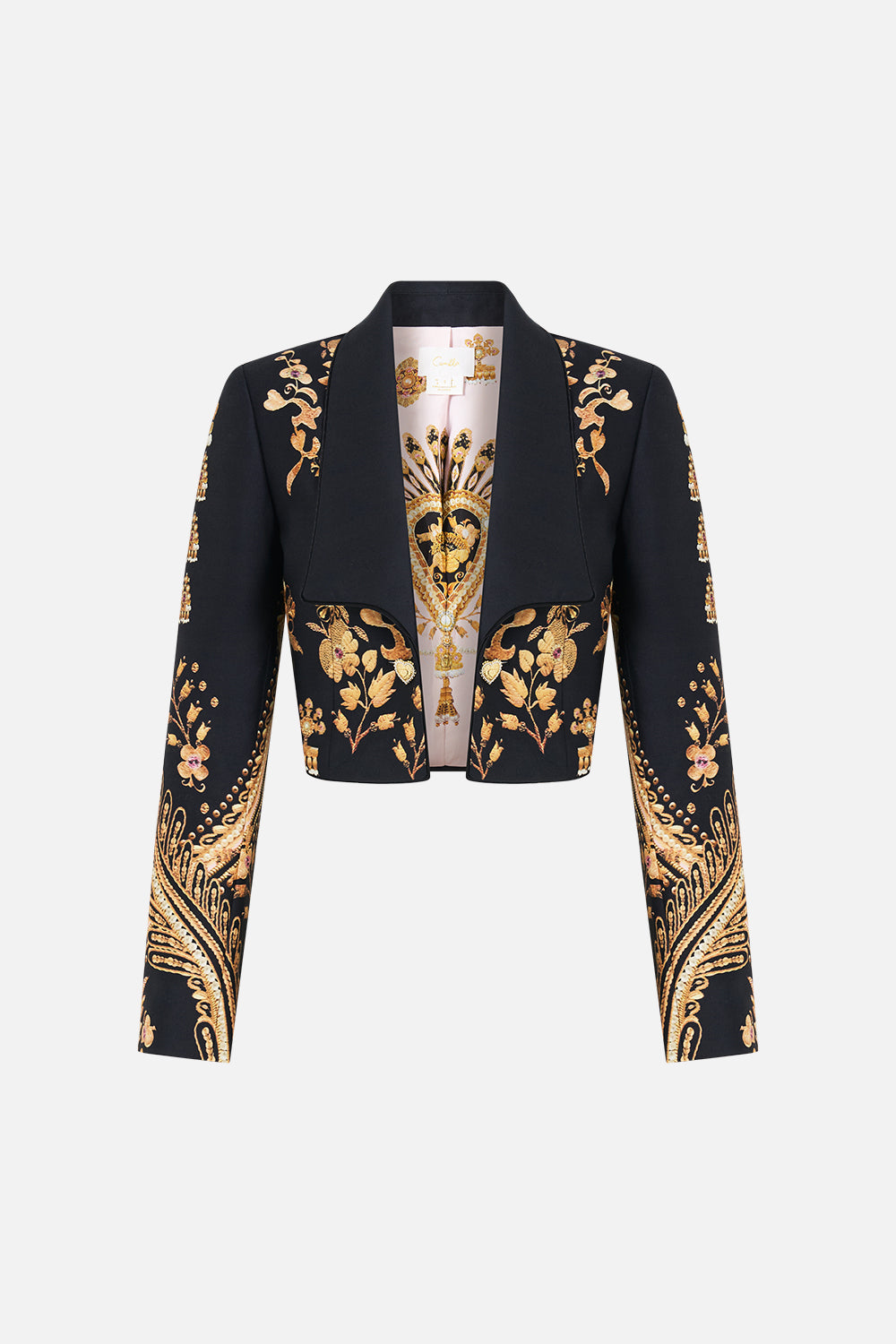 SLIM FIT CROPPED JACKET TAURUS RISING