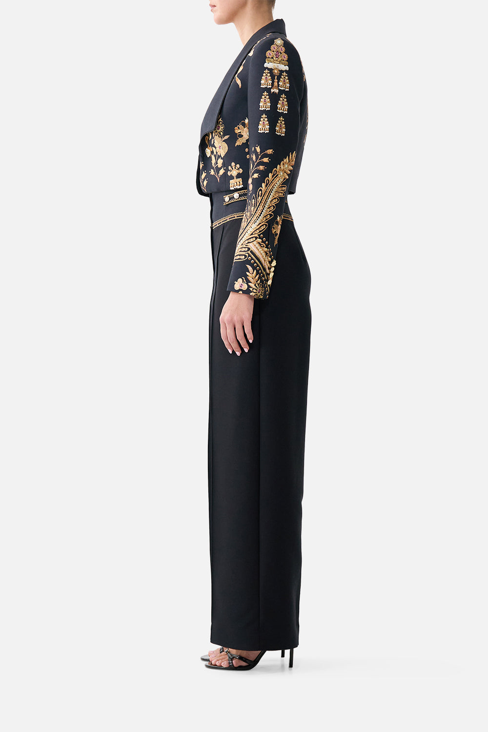 SLIM FIT CROPPED JACKET TAURUS RISING