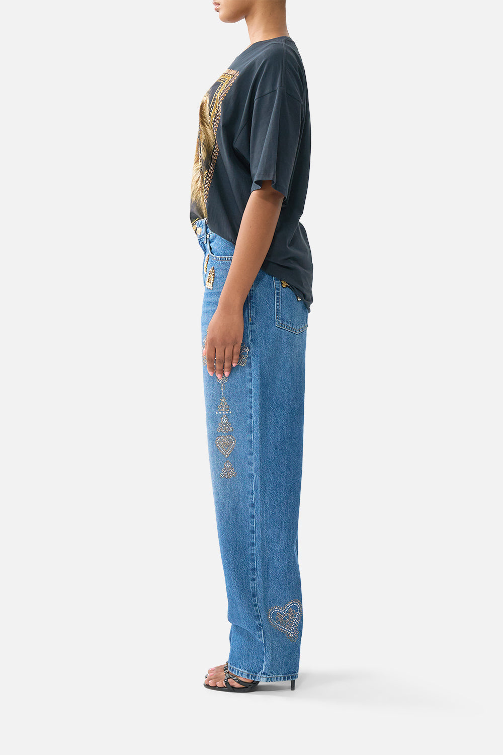 OVERSIZED BAND TEE TAURUS RISING