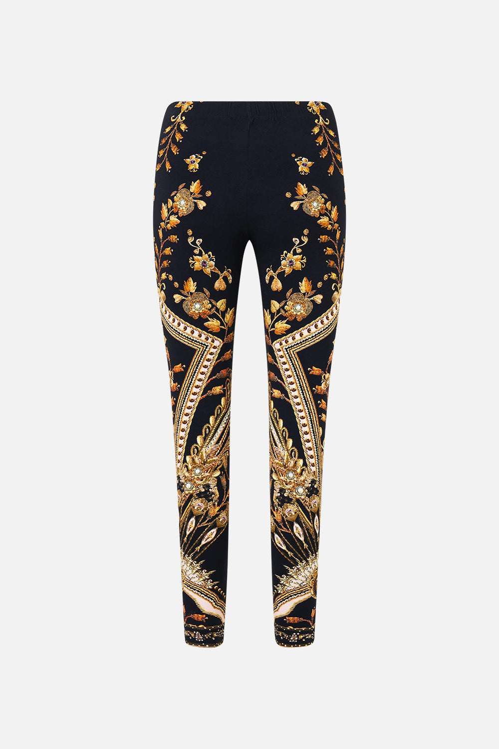 The CAMILLA LEGGINGS TAURUS RISING in our  print.