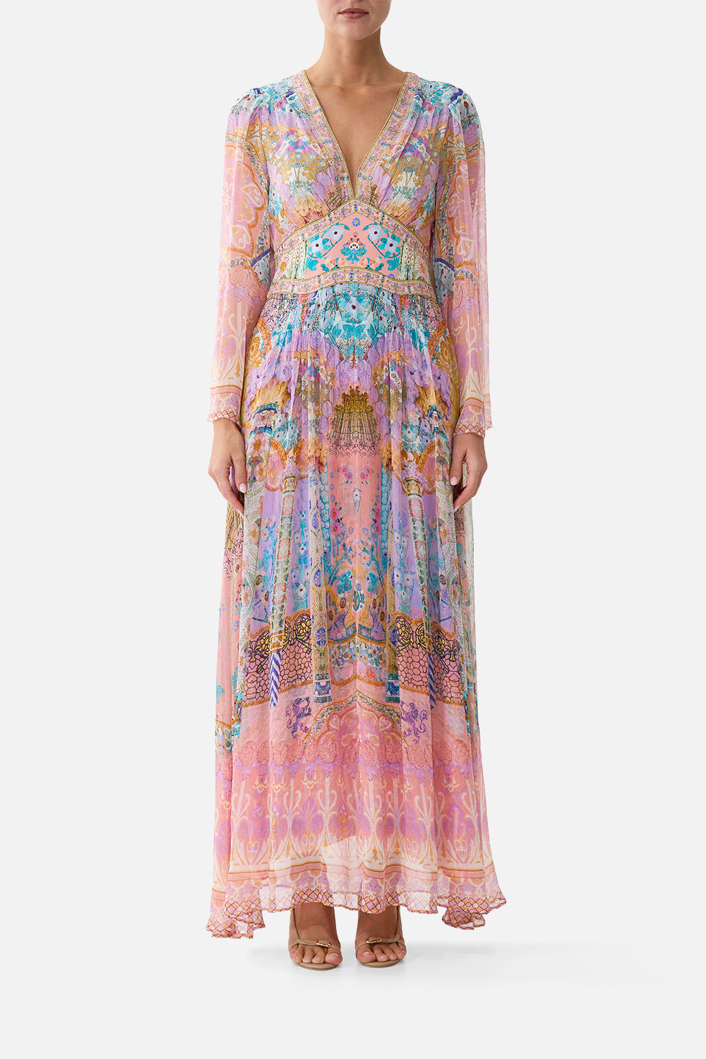 FLARED SLEEVE DRESS HOWDY GAUDI