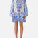 A-LINE GATHERED PANEL DRESS