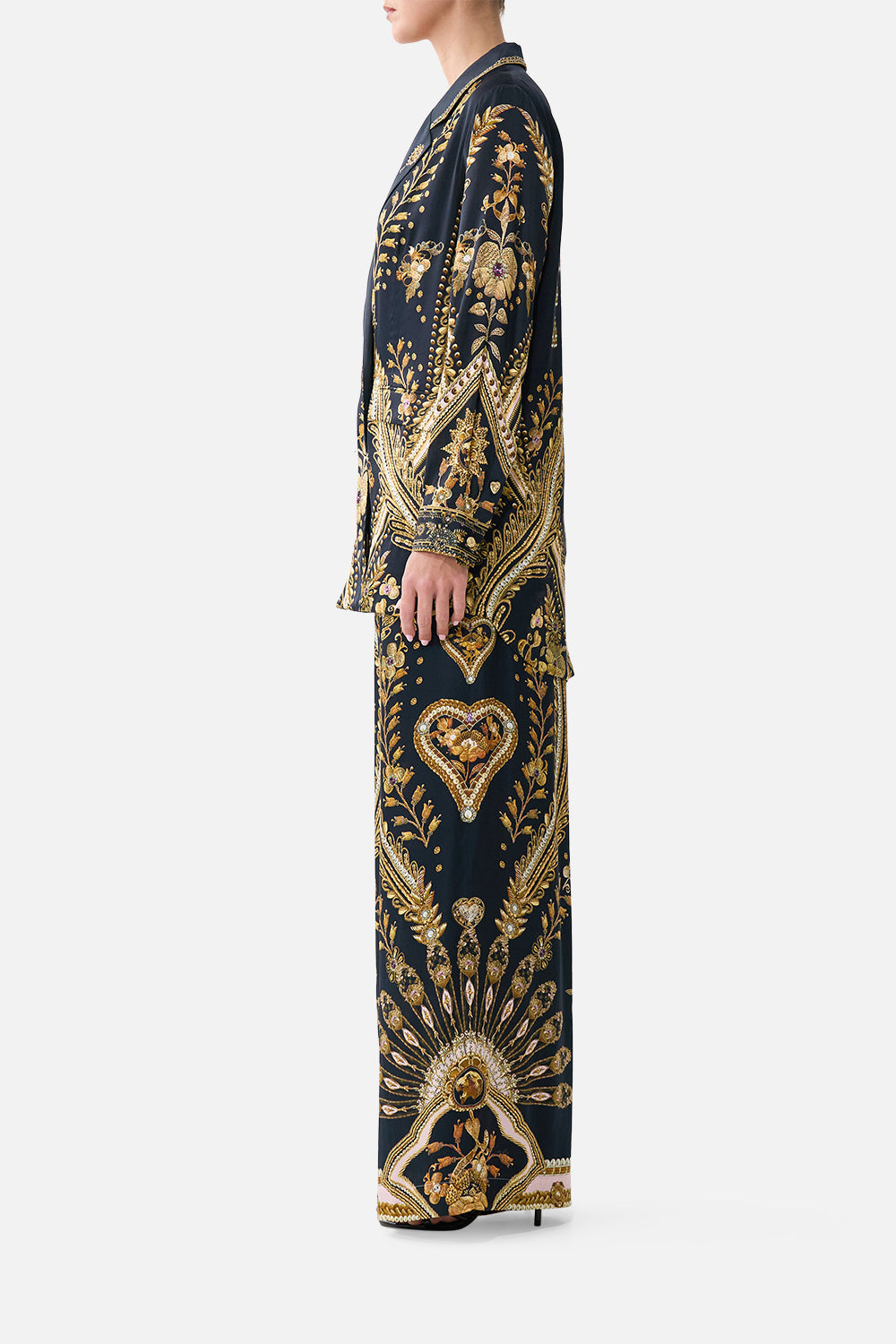 WIDE LEG WAISTED PANT TAURUS RISING
