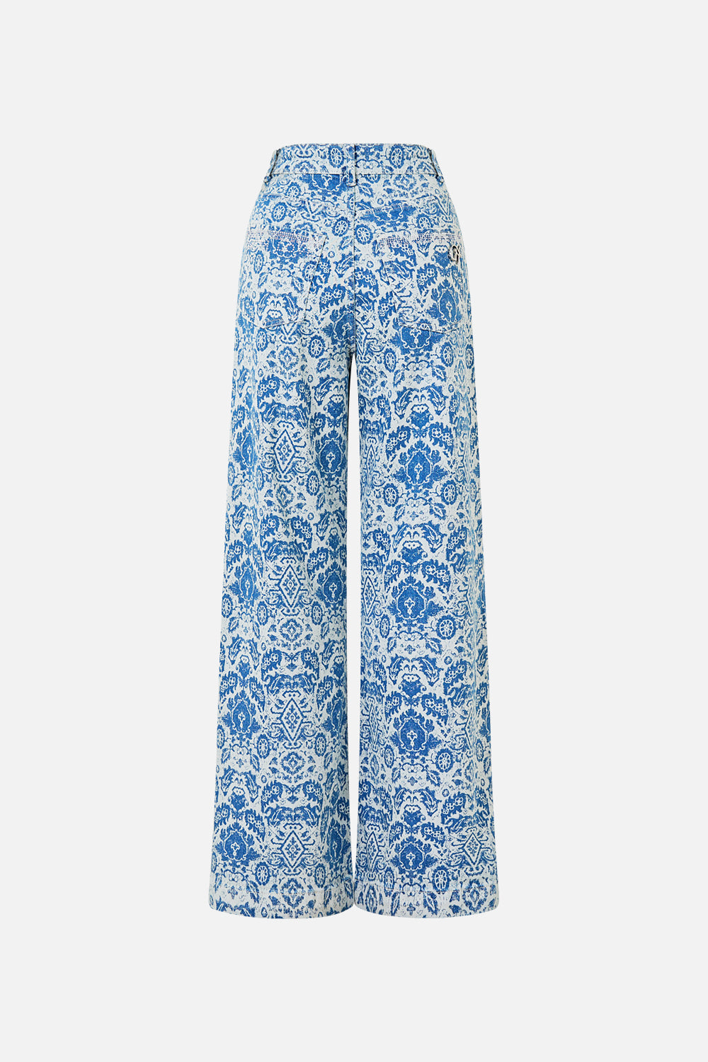The CAMILLA JENNA HIGH WAISTED FLARE DENIM in our  print.