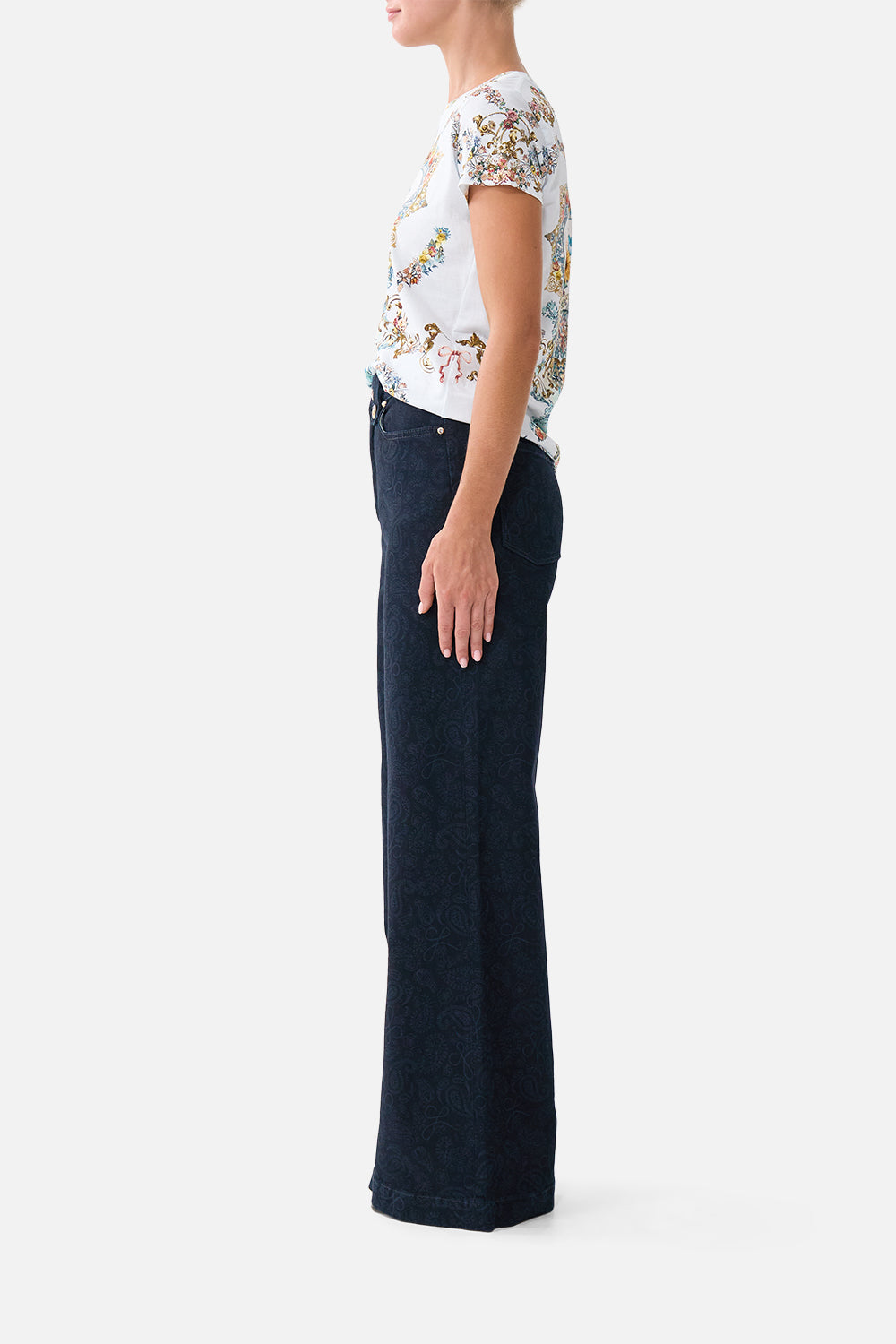 JENNA HIGH WAISTED FLARE DENIM