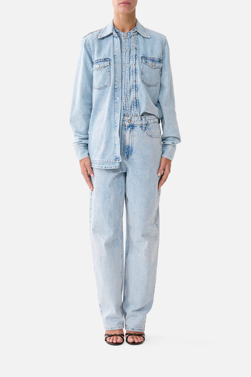 The CAMILLA milla girlfriend jean in Denim.